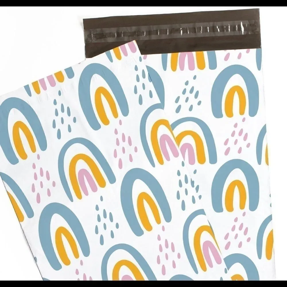 Poly Mailers MIX RAINBOW 🌈 30pcs 6x9 10x13
